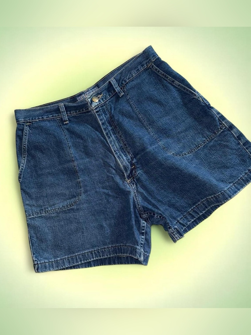 Vintage Wrangler Women's Blue Denim Shorts